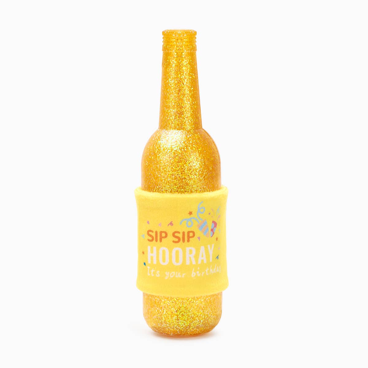 Birthday Toy - Yappy Birthday | Birthday Wine Rubber Dog Toy